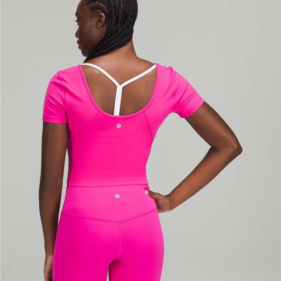 NWT Lululemon Align T-Shirt - Sonic Pink - Picture 2 of 9
